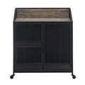 Middlebrook Pierpont Industrial-Style Mesh Bar Cabinet