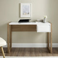 Two-Tone One-Drawer Writing Desk by Middlebrook