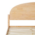 Solid Pine King Bed with Arched Headboard by Middlebrook Designs