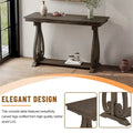 48-Inch Rustic Vintage Console Table - Farmhouse Entryway Furniture