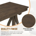 48-Inch Rustic Vintage Console Table - Farmhouse Entryway Furniture