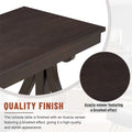 48-Inch Rustic Vintage Console Table - Farmhouse Entryway Furniture