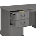 Saratoga Executive Desk with Drawers and Storage by Bush Furniture