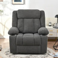 Elevated Recliner Chair for Seniors - Fabric Lift Chair with Extended Footrest, Dual Cup Holders, Side Pockets, and Remote Control