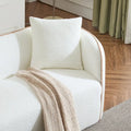 Christopher Knight Home - Tonson 82-Inch Curved Boucle 3-Seater Sofa