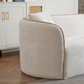 Christopher Knight Home - Tonson 82-Inch Curved Boucle 3-Seater Sofa