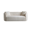 Christopher Knight Home - Tonson 82-Inch Curved Boucle 3-Seater Sofa