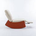 GDFStudio Contemporary Rocking Recliner with Footrest