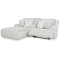 Signature Design by Ashley Top Tier 3-Piece Reclining Sectional Sofa with Chaise - Dimensions: 105W x 74D x 41H