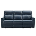 81.5" Genuine Leather Zero Gravity Power Recliner Sofa with Power Headrest and USB/USB-C Ports