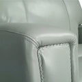81.5" Genuine Leather Zero Gravity Power Recliner Sofa with Power Headrest and USB/USB-C Ports
