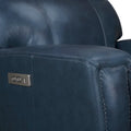 81.5" Genuine Leather Zero Gravity Power Recliner Sofa with Power Headrest and USB/USB-C Ports