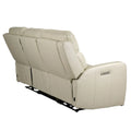 81.5" Genuine Leather Zero Gravity Power Recliner Sofa with Power Headrest and USB/USB-C Ports