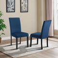 Modern 5-Piece Compact Dining Set with Chrome Nailhead Trim Chairs for Kitchen
