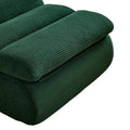 34-Inch Modern Upholstered Sofa with Ottoman - Perfect for Small Spaces