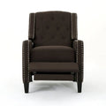 Roomfitters Classic Fabric Push-Back Recliner Chair - Elegant Seating for Living Room and Bedroom