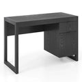 Computer Desk with Storage Cabinet and Pull-Out Drawer - Sturdy Design