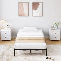Sturdy Metal Platform Bed Frame - No Box Spring Required