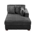 DREAMSIDEA Extra-Large Right-Facing Chaise Lounge Sofa