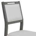 6-Piece Wooden Dining Set: Rectangular Table with 4 Upholstered Chairs and 1 Bench