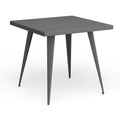 Carbon Loft Swan Industrial Square Metal Dining Table - Not Available