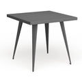 Carbon Loft Swan Industrial Square Metal Dining Table - Not Available