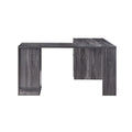 Furniture of America Barlon 59-Inch L-Shaped Computer Desk with USB Ports