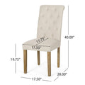 Set of 2 Aruda Upholstered Dining Chairs by Christopher Knight Home