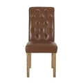 Set of 2 Aruda Upholstered Dining Chairs by Christopher Knight Home