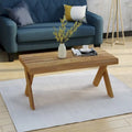 Christopher Knight Home Esmeralda Acacia Wood Farmhouse Coffee Table