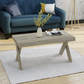 Christopher Knight Home Esmeralda Acacia Wood Farmhouse Coffee Table