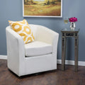 Christopher Knight Home Daymian Swivel Club Chair - Dimensions: 29" D x 30.2" W x 30.5" H