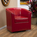 Christopher Knight Home Daymian Swivel Club Chair - Dimensions: 29" D x 30.2" W x 30.5" H