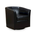Christopher Knight Home Daymian Swivel Club Chair - Dimensions: 29" D x 30.2" W x 30.5" H