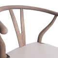 Set of 6 Gessford Ash Wood Dining Chairs by Christopher Knight Home