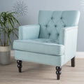 Christopher Knight Home Malone Tufted Back Fabric Club Chair - Dimensions: 28" L x 29.5" W x 33.5" H