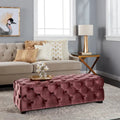 Christopher Knight Home Piper Glam Tufted Velvet Ottoman Bench