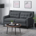 Christopher Knight Home Galene Modern Fabric Loveseat - Dimensions: 58"W x 33.5"L x 34.5"H