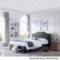 Christopher Knight Home Elinor Queen Upholstered Platform Bed