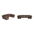 Gdansk 9-Person U-Shaped Chesterfield Sectional Sofa