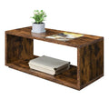 Northfield Admiral Coffee Table with Shelf by Convenience Concepts
