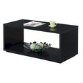Northfield Admiral Coffee Table with Shelf by Convenience Concepts