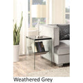 SoHo Glass End Table with Shelf by Convenience Concepts