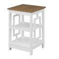 Convenience Concepts Town Square End Table Featuring Shelves