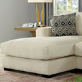 Furniture of America Kintra Modern Chenille Upholstered Large L-Shaped Sectional
