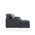 Furniture of America Kintra Modern Chenille Upholstered Large L-Shaped Sectional