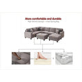 Versatile Reversible Sectional Sofa with Flexible Configuration