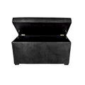 MJL Furniture Angela 8-Button Tufted Storage Bench with Trunk