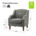 Set of 2 Lucretius Armchairs with Nailhead Trim by HULALA HOME