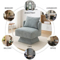 360-Degree Swivel Chenille Upholstered Accent Chairs for Living Room and Bedroom